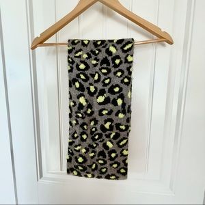 Aeropostale cheetah pattern infinity scarf